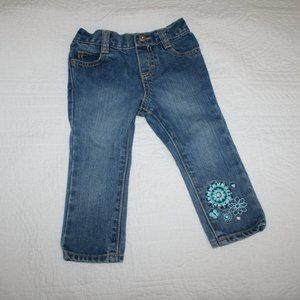 4/$20 Baby girl jeans with heart pockets 12 months
